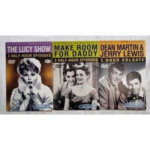 The Lucy Show 3 Dean Martin And Jerry Lewis Make room for daddy Tv  Classics...